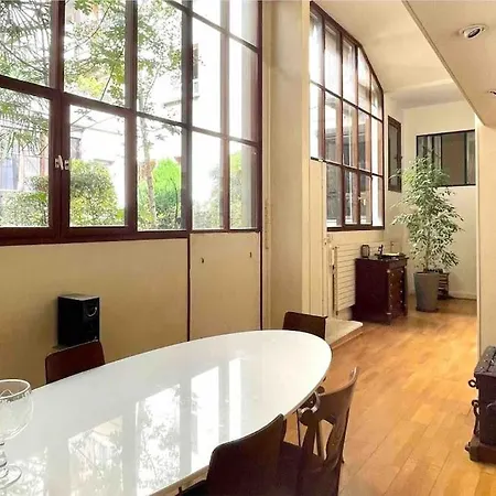 Loft On A Garden, Charm & Calm And Elegant Apartment Paris Exterior photo